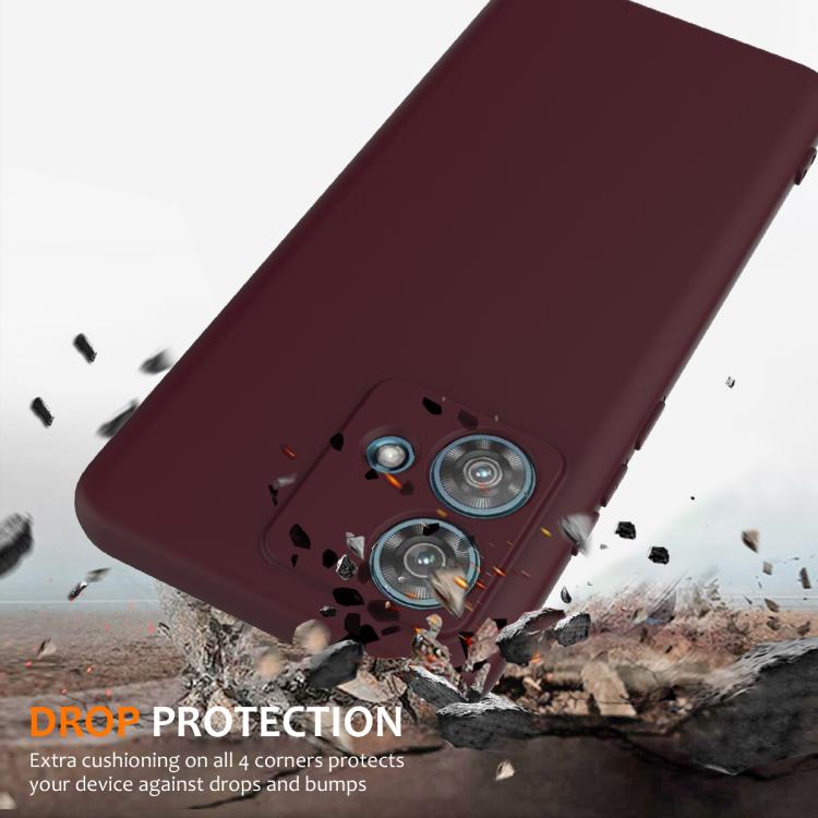 For Motorola Moto G84 Shockproof Silicone Magsafe Phone Case(Plum Color) - free shipping - PMC TechLife - Order now!