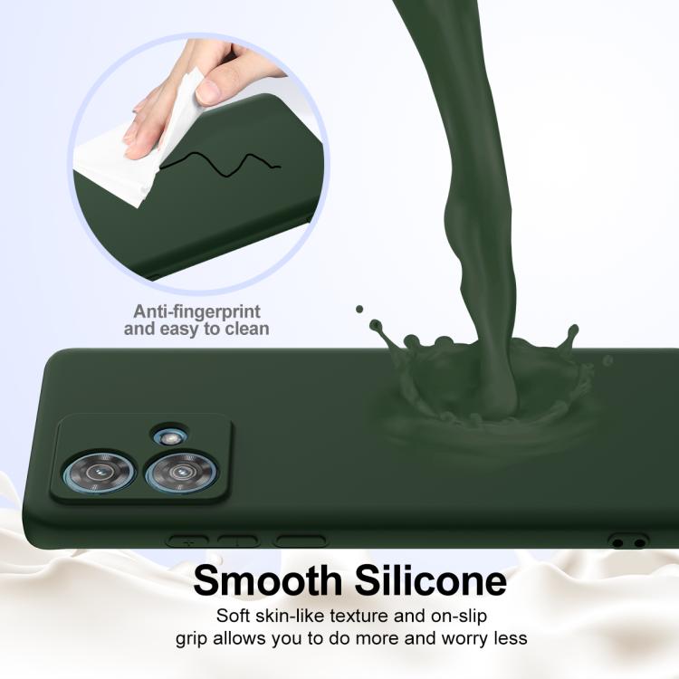 For Motorola Moto G84 Shockproof Silicone Magsafe Phone Case(Dark Green) - free shipping - PMC TechLife - Order now!