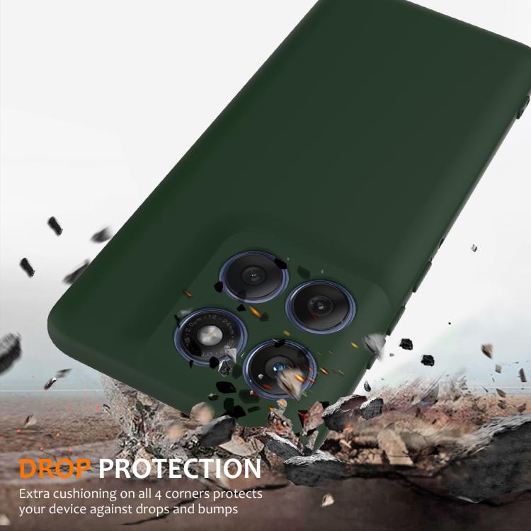 For Motorola Edge 2025 5G Shockproof Silicone Magsafe Phone Case(Dark Green) - free shipping - PMC TechLife - Order now!