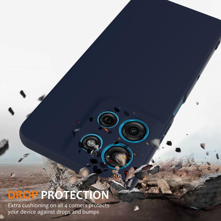 For Motorola Moto G56 5G Shockproof Silicone Magsafe Phone Case(Navy Blue) - free shipping - PMC TechLife - Order now!