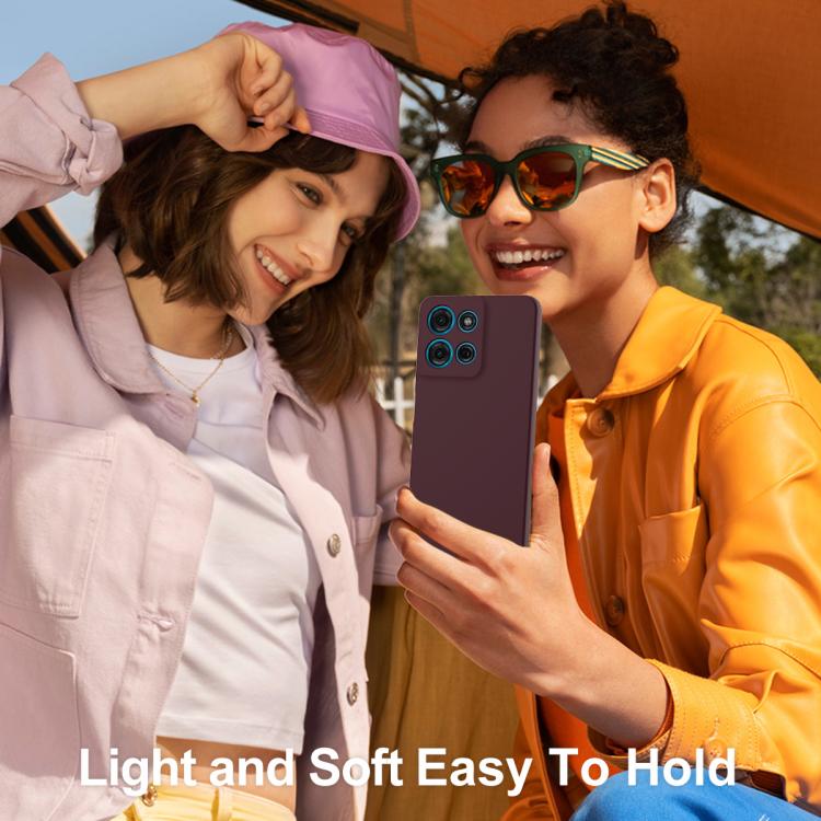 For Motorola Moto G86 5G Shockproof Silicone Magsafe Phone Case(Plum Color) - free shipping - PMC TechLife - Order now!