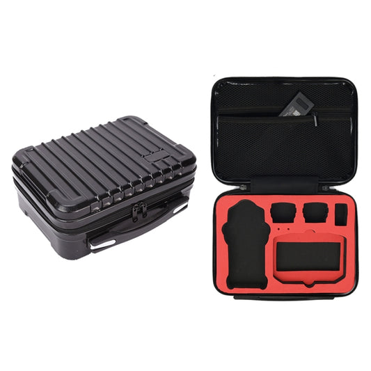 For DJI Mavic Air 2 Shockproof Portable ABS Suitcase Storage Bag Protective Box(Black) - Backpacks & Bags by PMC Jewellery | Online Shopping South Africa | PMC Jewellery | Buy Now Pay Later Mobicred