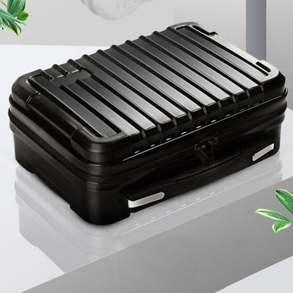 For DJI Mavic Air 2 Shockproof Portable ABS Suitcase Storage Bag Protective Box(Black) - Backpacks & Bags by PMC Jewellery | Online Shopping South Africa | PMC Jewellery | Buy Now Pay Later Mobicred