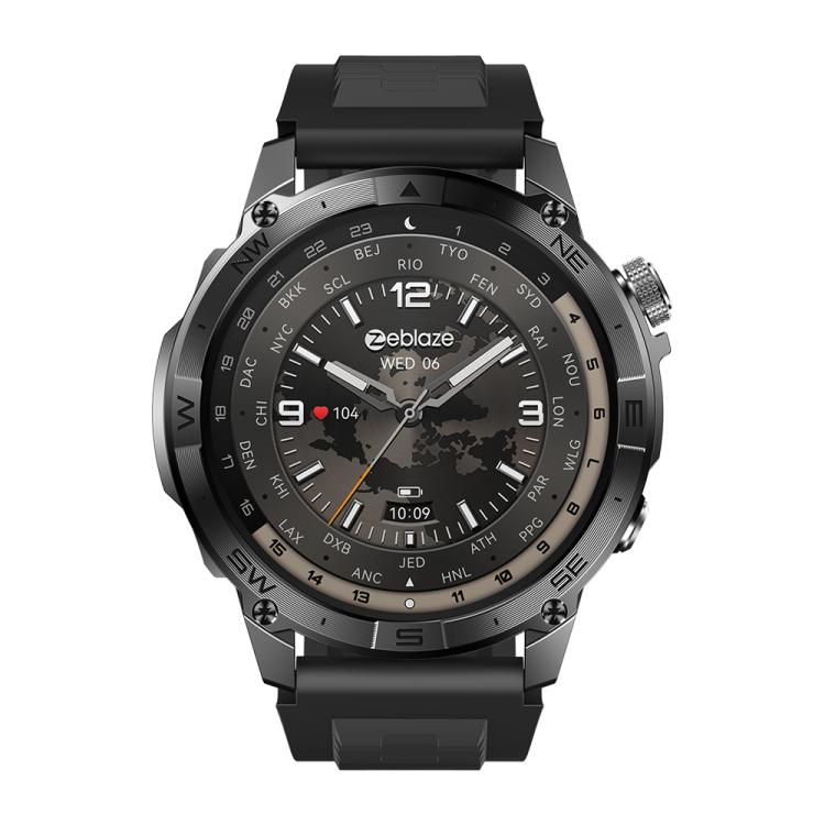 Zeblaze Stratos 2 Plus 1.43 inch Screen 3 ATM Health and Fitness GPS Smart Watch(Graphite Black) - free shipping - PMC TechLife - Order now!