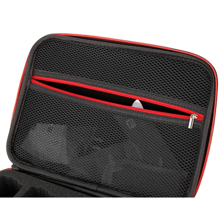 For DJI Mavic Air 2 Portable PU Shoulder Storage Bag Protective Box(Black) - Backpacks & Bags by PMC Jewellery | Online Shopping South Africa | PMC Jewellery | Buy Now Pay Later Mobicred