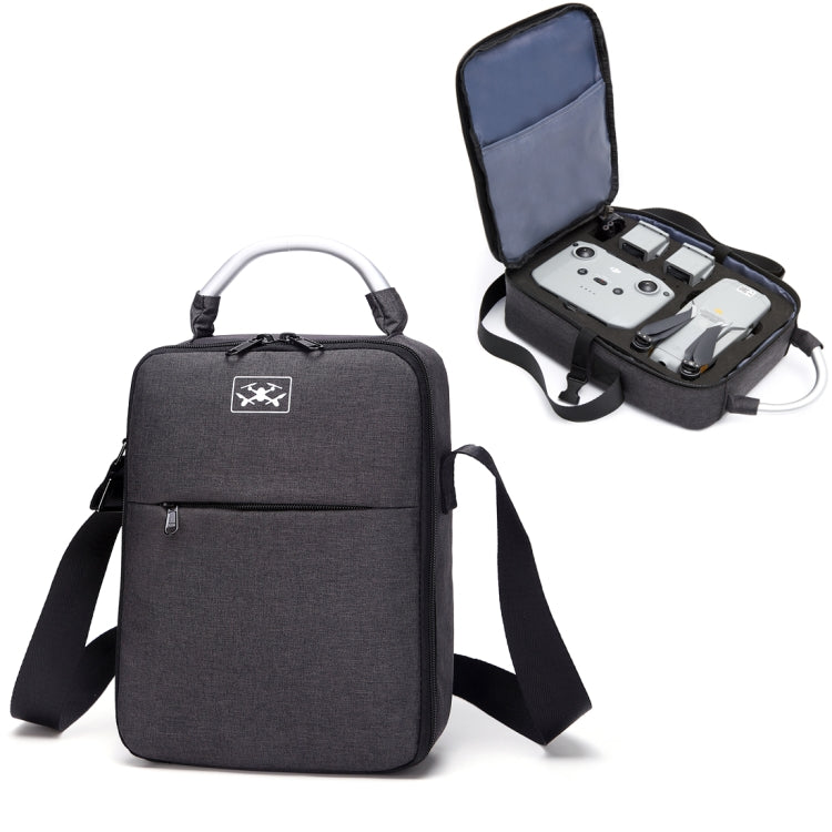 For DJI Mavic Air 2 Waterproof Drone Shoulder Storage Bag Protective Box(Black) - Backpacks & Bags by PMC Jewellery | Online Shopping South Africa | PMC Jewellery | Buy Now Pay Later Mobicred