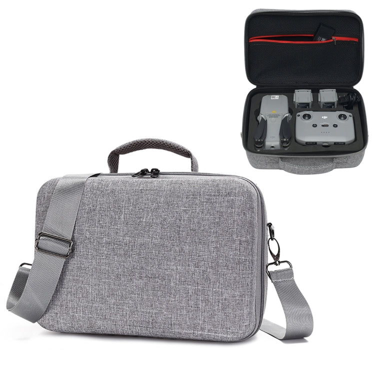 For DJI Mavic Air 2 Portable Nylon Shoulder Crossbody Storage Bag Protective Box(Grey) - Backpacks & Bags by PMC Jewellery | Online Shopping South Africa | PMC Jewellery | Buy Now Pay Later Mobicred