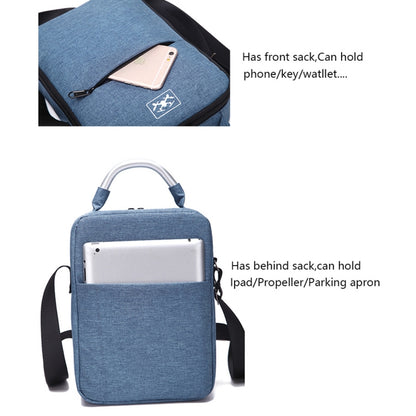 For DJI Mavic Air 2 Portable Oxford Cloth Shoulder Storage Bag Protective Box(Blue Black) - Backpacks & Bags by PMC Jewellery | Online Shopping South Africa | PMC Jewellery | Buy Now Pay Later Mobicred