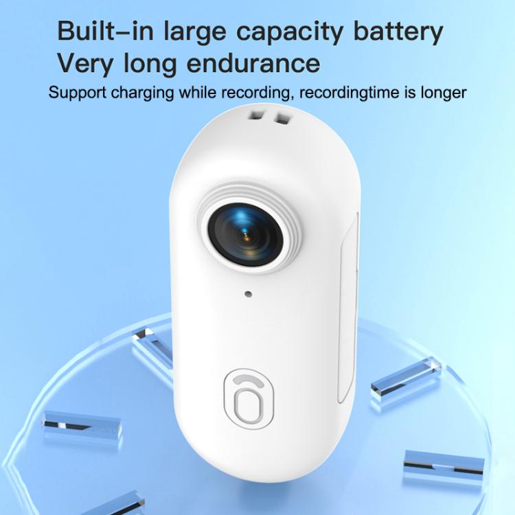 H88 1080P Thumb Sports Camera Mini WiFi Camera, Specification:Standard Version(White) - Video Cameras by PMC TechLife | Online Shopping South Africa | PMC TechLife | Buy Now Pay Later Mobicred