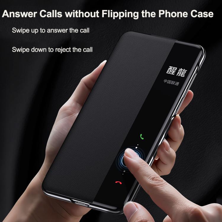 For Huawei Mate 70 Pro / 70 Pro+ Smart View Window Imitation Ultimate Design Phone Case(Gold) - Huawei Cases by PMC TechLife | Online Shopping South Africa | PMC TechLife | Buy Now Pay Later Mobicred