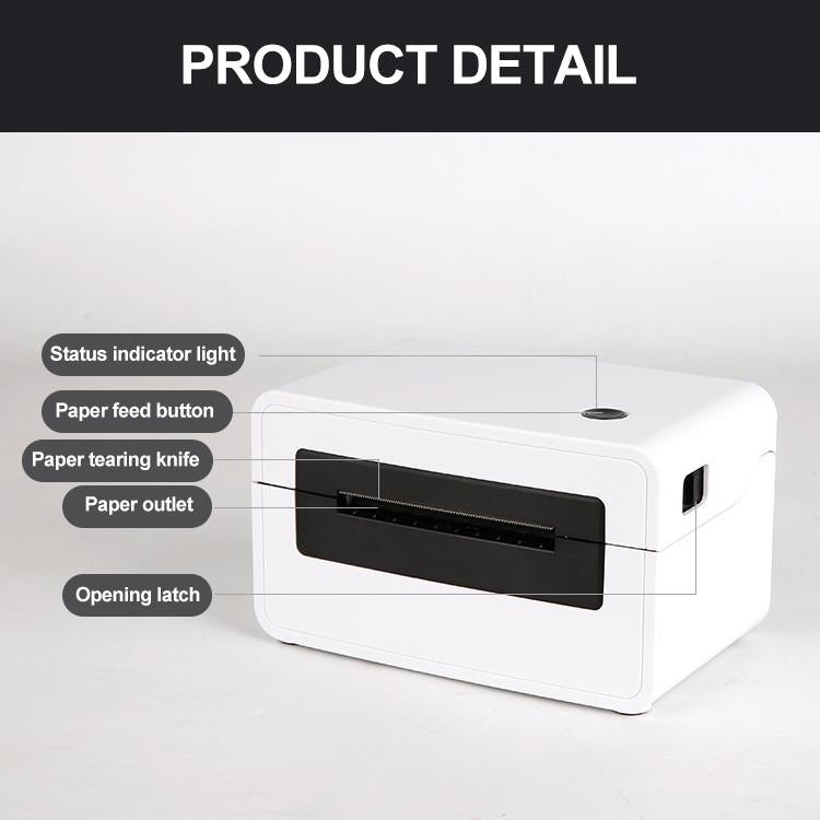 HPRT N31 Bluetooth Version Express Electronic Waybill Printer, Plug:US Plug(White) - free shipping - PMC TechLife - Order now!