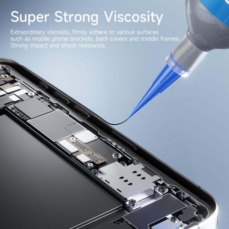 JCID Tough Process Adhesive, Capacity:10ml(Black) - free shipping - PMC TechLife - Order now!