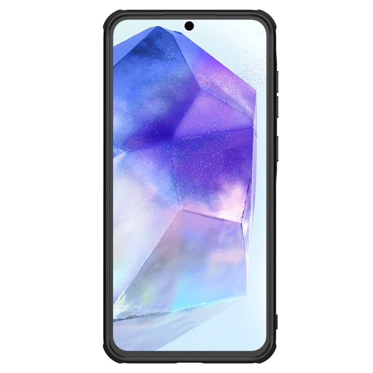 For Samsung Galaxy A56 5G NILLKIN Super Frosted Shield Pro PC + TPU Phone Case(Black) - Galaxy Phone Cases by NILLKIN | Online Shopping South Africa | PMc TechLife | Buy Now Pay Later Mobicred