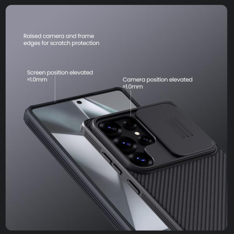 For Samsung Galaxy S25 Ultra 5G NILLKIN CamShield Pro Magnetic PC Phone Case(Black) - free shipping - PMc TechLife - Order now!