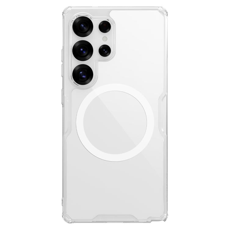 For Samsung Galaxy S25 Ultra 5G NILLKIN Ultra Clear Magsafe PC + TPU Phone Case(Transparent) - Galaxy S25 Ultra 5G Cases by NILLKIN | Online Shopping South Africa | PMc TechLife | Buy Now Pay Later Mobicred