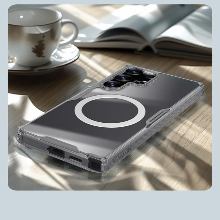 For Samsung Galaxy S25 Ultra 5G NILLKIN Ultra Clear Magsafe PC + TPU Phone Case(Transparent) - Galaxy S25 Ultra 5G Cases by NILLKIN | Online Shopping South Africa | PMc TechLife | Buy Now Pay Later Mobicred
