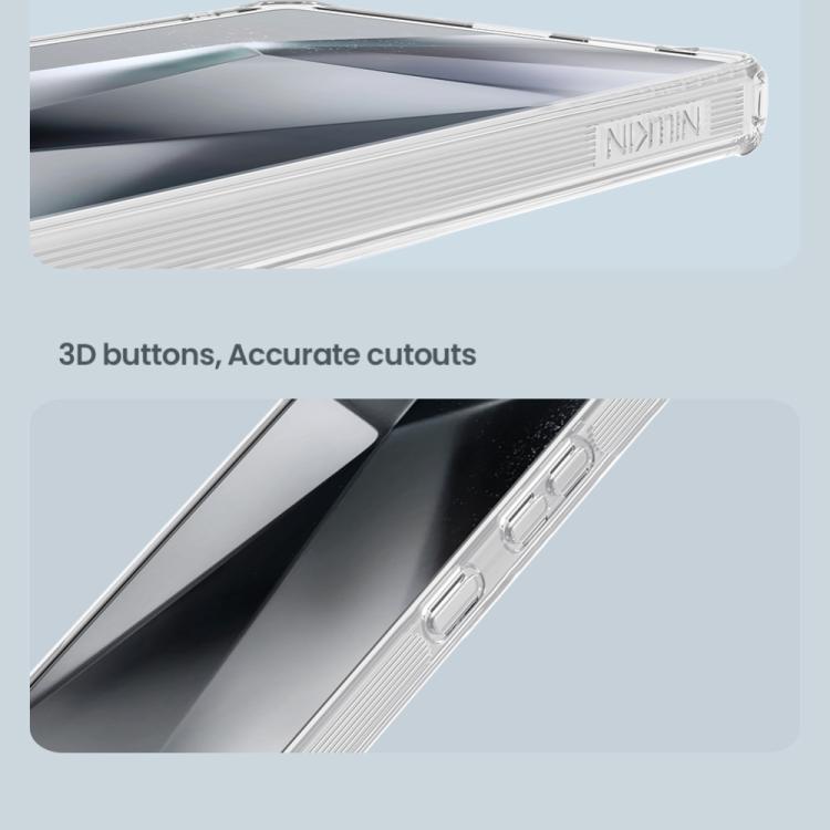 For Samsung Galaxy S25 Ultra 5G NILLKIN PC + TPU Phone Case(Transparent) - free shipping - PMc TechLife - Order now!