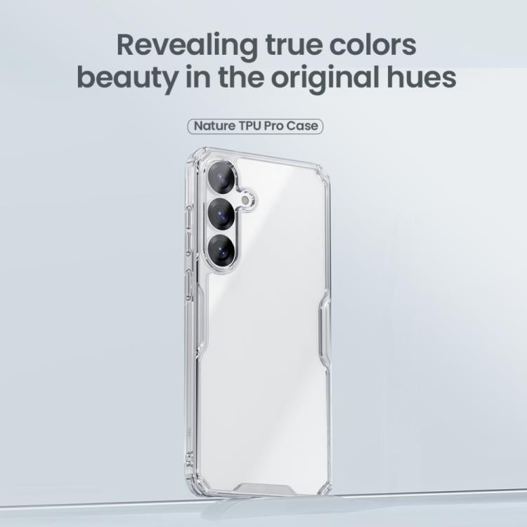 For Samsung Galaxy S25 5G NILLKIN PC + TPU Phone Case(Transparent) - Galaxy S25 5G Cases by NILLKIN | Online Shopping South Africa | PMc TechLife | Buy Now Pay Later Mobicred