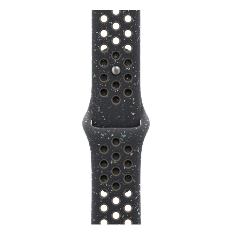 For Apple Watch 42mm / 41mm / 40mm / 38mm Coloful Silicone Watch Band(Midnight Black Brown) - free shipping - PMc TechLife - Order now!
