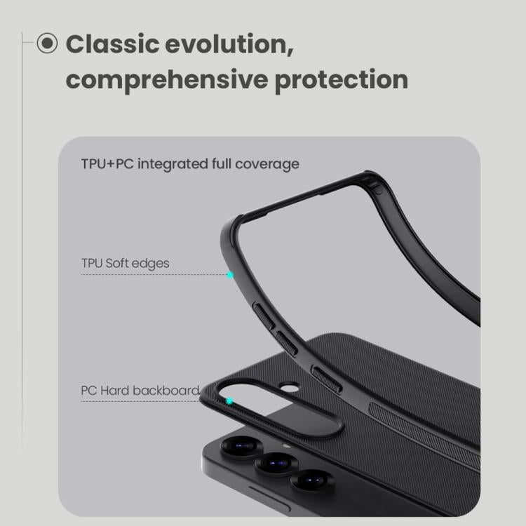 For Samsung Galaxy S25 5G NILLKIN Frosted Shield Pro Magnetic Phone Case(Black) - free shipping - PMc TechLife - Order now!