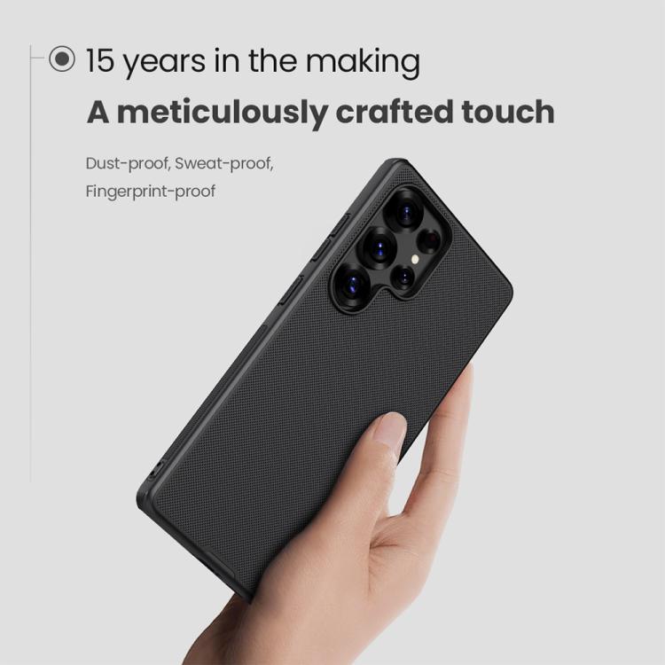 For Samsung Galaxy S25 Ultra 5G NILLKIN Frosted Shield Pro PC + TPU Phone Case(Black) - free shipping - PMc TechLife - Order now!