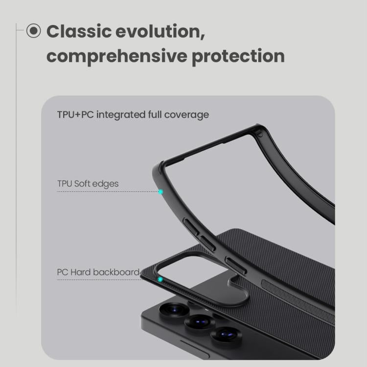 For Samsung Galaxy S25 Ultra 5G NILLKIN Frosted Shield Pro PC + TPU Phone Case(Blue) - free shipping - PMc TechLife - Order now!