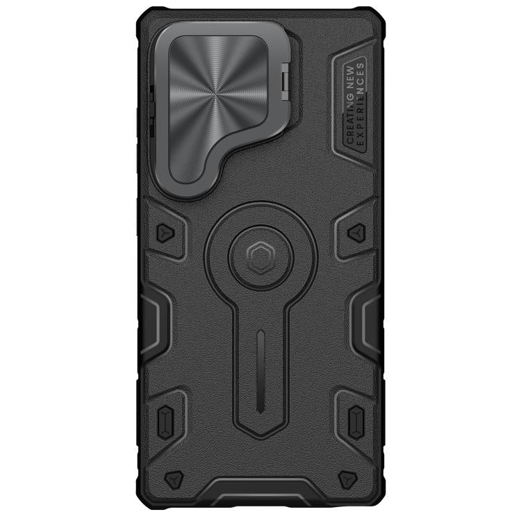 For Samsung Galaxy S25 Ultra 5G NILLKIN Black Rhino Prop MagSafe Magnetic PC Phone Case(Black) - free shipping - PMc TechLife - Order now!