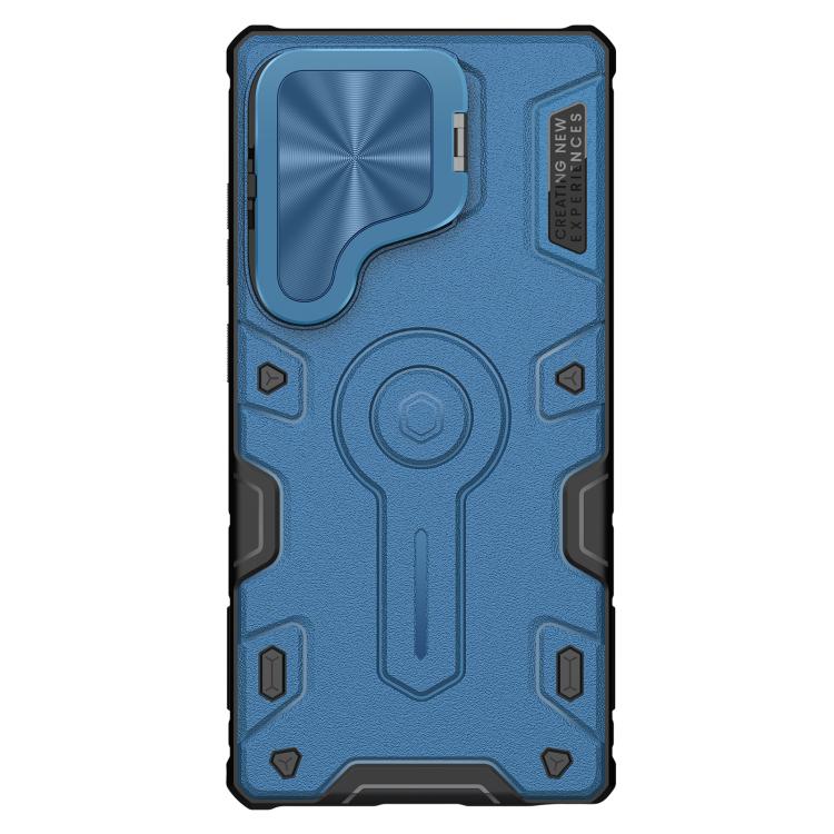 For Samsung Galaxy S25 Ultra 5G NILLKIN Black Rhino Prop PC Phone Case(Blue) - free shipping - PMc TechLife - Order now!