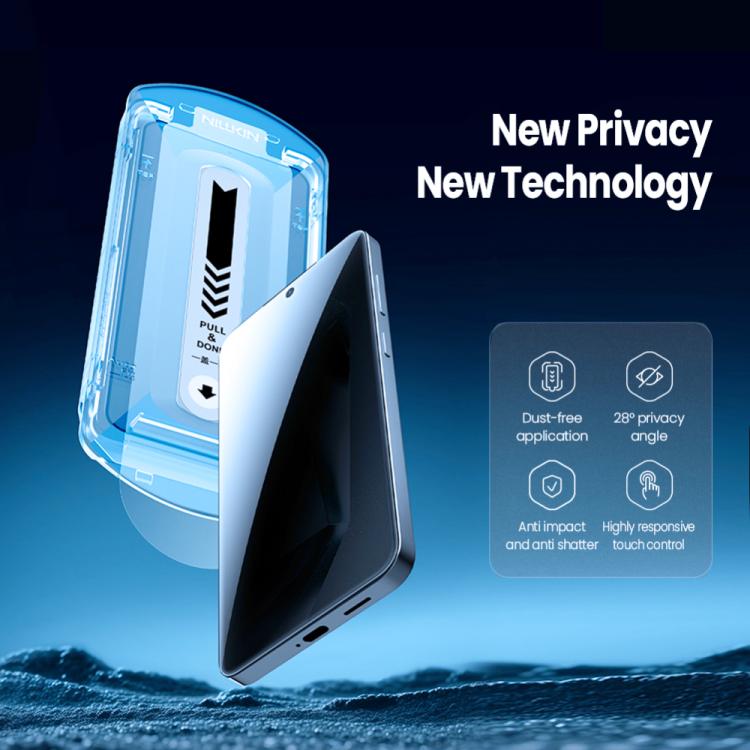 For Samsung Galaxy S25+ 5G NILLKIN Guardian Full Coverage Privacy Tempered Glass Film - free shipping - PMc TechLife - Order now!