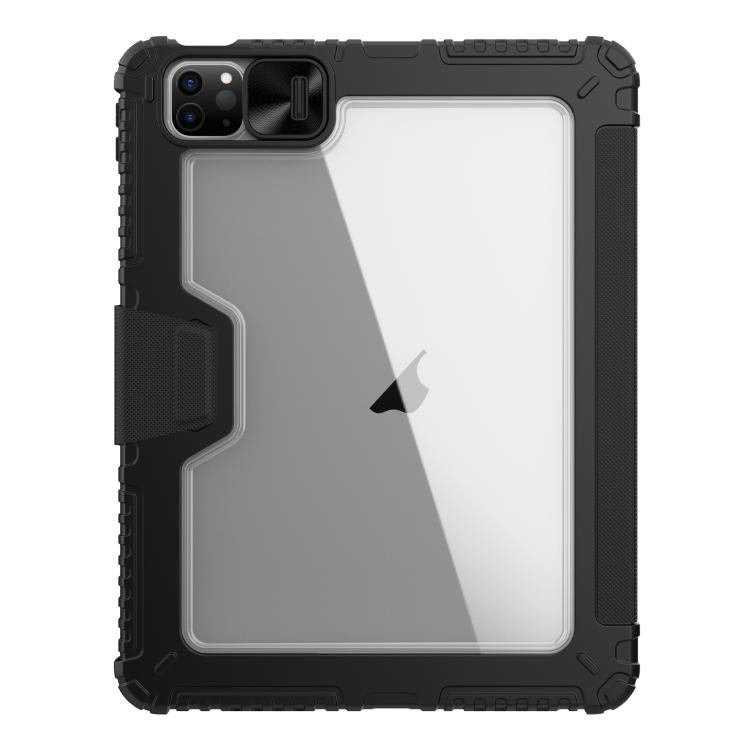 For iPad Air 11 2024 / 2025 NILLKIN Bumper Pro Folding Style Tablet Leather Case(Black) - iPad Air 11 2025 / 2024 Cases by NILLKIN | Online Shopping South Africa | PMc TechLife | Buy Now Pay Later Mobicred