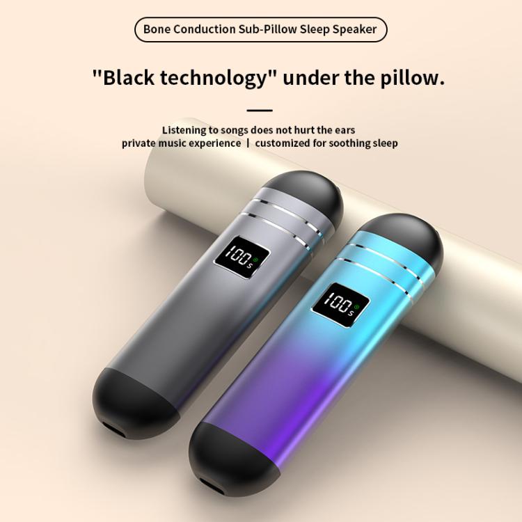 QY09 Bone Conduction Bluetooth 5.3  Sleep Speaker(Purple) - free shipping - PMC TechLife - Order now!