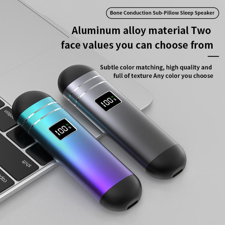 QY09 Bone Conduction Bluetooth 5.3  Sleep Speaker(Purple) - free shipping - PMC TechLife - Order now!