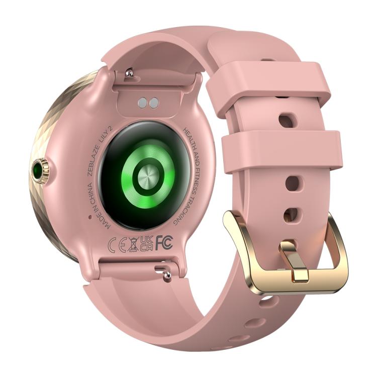 Zeblaze Lily 2 1.2 inch Screen Haute & Healthy Lady Smart Watch(Misty Pink) - free shipping - PMc TechLife - Order now!