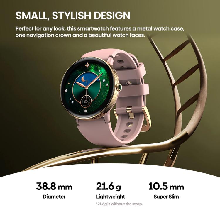 Zeblaze Lily 2 1.2 inch Screen Haute & Healthy Lady Smart Watch(Misty Pink) - free shipping - PMc TechLife - Order now!