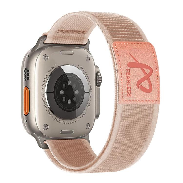 For Apple Watch 42mm / 41mm / 40mm / 38mm Fearless Trail Loop Nylon Band(Pink) - free shipping - PMc TechLife - Order now!