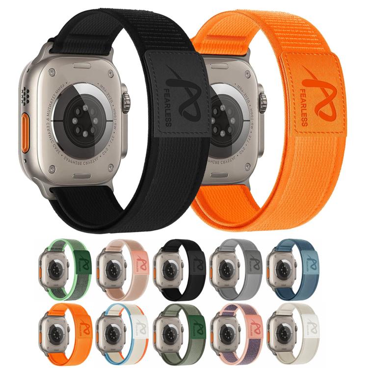 For Apple Watch 42mm / 41mm / 40mm / 38mm Fearless Trail Loop Nylon Band(Light Mint) - free shipping - PMc TechLife - Order now!