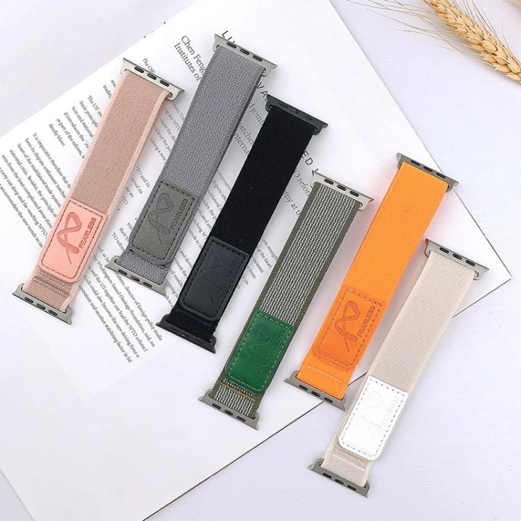 For Apple Watch 46mm / 49mm / 45mm / 44mm Fearless Trail Loop Nylon Band(Grey) - free shipping - PMc TechLife - Order now!