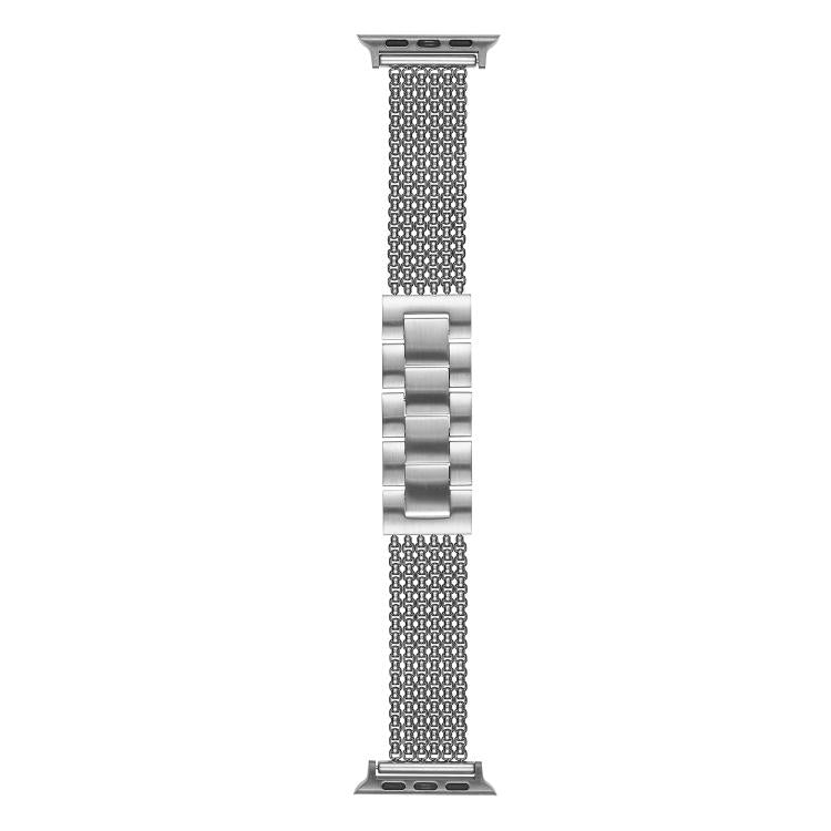 For Apple Watch 42mm / 41mm / 40mm / 38mm 6-Chain Stainless Steel Watch Band(Silver) - free shipping - PMc TechLife - Order now!