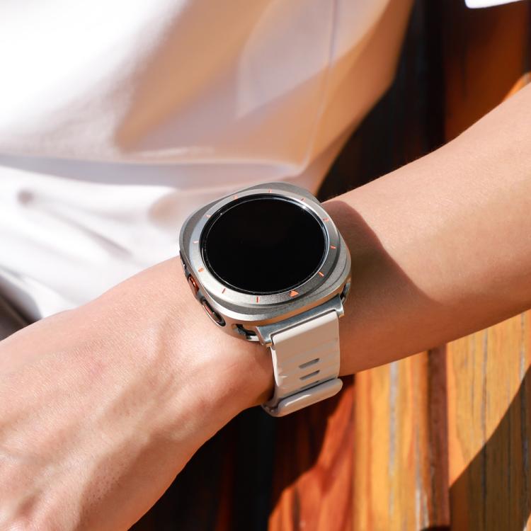 For Samsung Galaxy Watch Ultra 47mm / Ultra 2025 Aluminum Alloy Metal PC Watch Protective Cover(Titanium Orange) - free shipping - PMC TechLife - Order now!