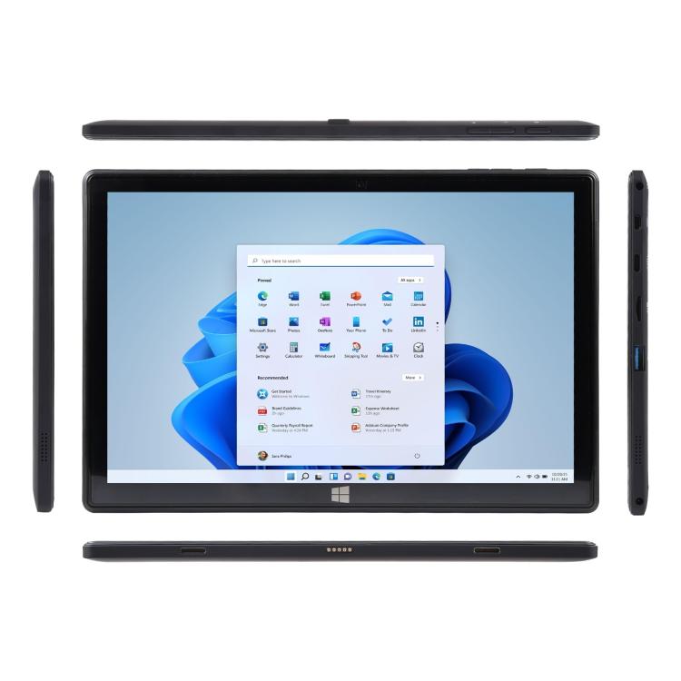 HONGSAMDE 10.1 inch 2 in 1 Tablet PC, 12GB+128GB, Windows 11, Intel Celeron J4105 Quad Core No Keyboard(UK Plug) - free shipping - PMc TechLife - Order now!