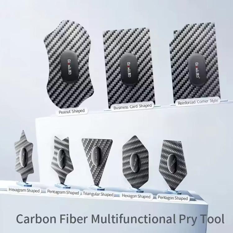 Qianli High Toughness Multifunctional Carbon Fiber Prying Tool Pentagon Shaped - free shipping - PMC TechLife - Order now!