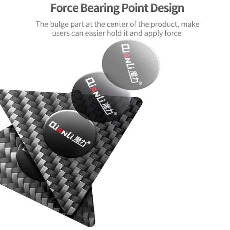Qianli High Toughness Multifunctional Carbon Fiber Prying Tool Pentagon Shaped - free shipping - PMC TechLife - Order now!