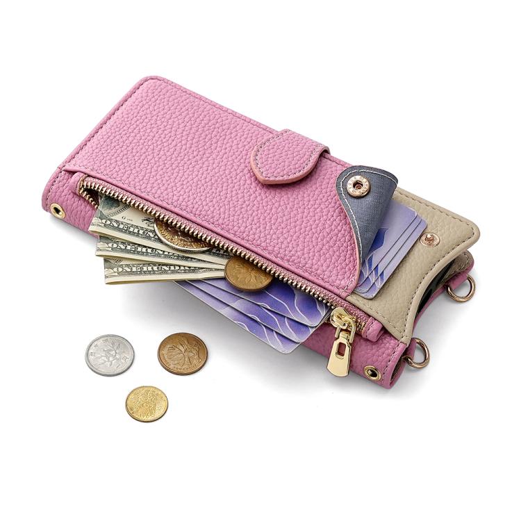 For Sony Xperia 1 VI Crossbody Chain Fishtail Litchi Leather Phone Case(Pink) - Sony Cases by PMC TechLife | Online Shopping South Africa | PMC TechLife | Buy Now Pay Later Mobicred