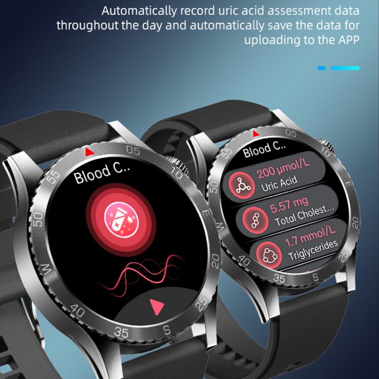 H9 1.43 inch Leather Strap ECG Smart Watch Supports Bluetooth Calls/Smart Voice Assistant(Brown) - free shipping - PMC TechLife - Order now!