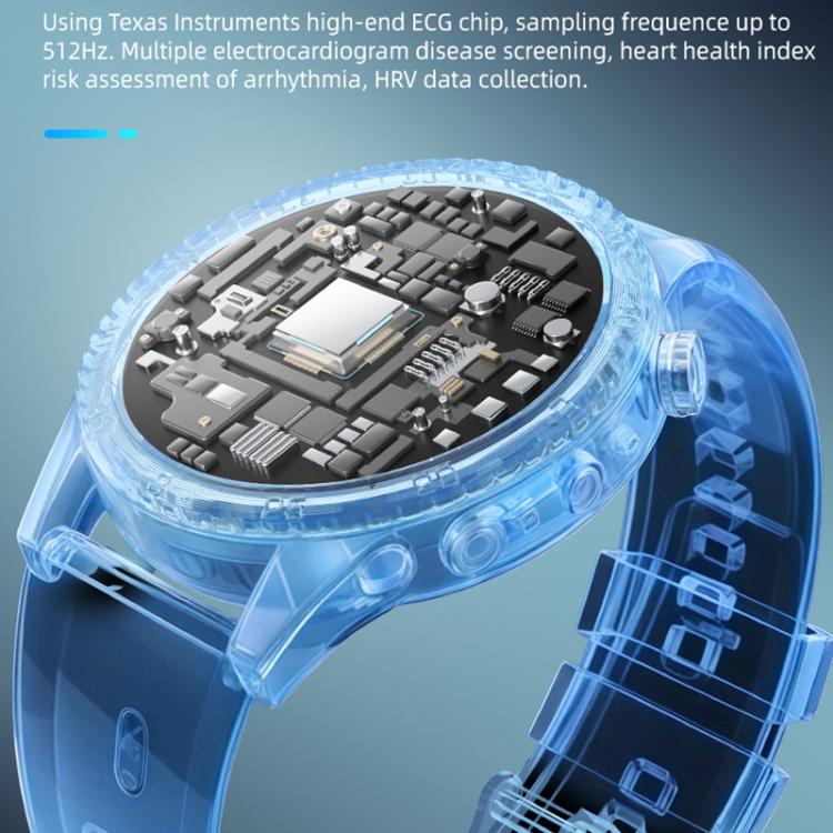 H9 1.43 inch Steel Strap ECG Smart Watch Supports Bluetooth Calls/Smart Voice Assistant(Black) - free shipping - PMC TechLife - Order now!