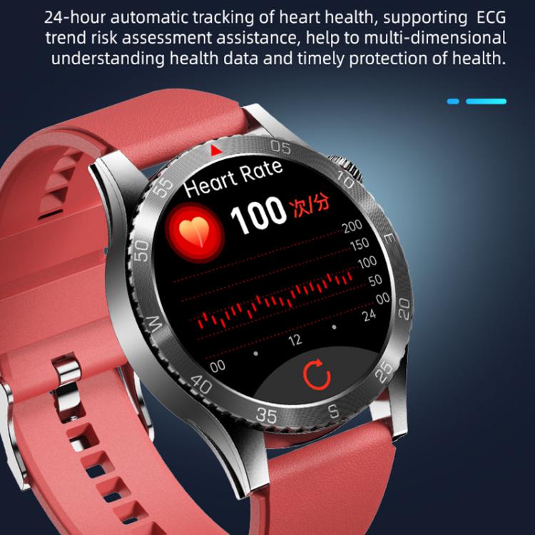 H9 1.43 inch Steel Strap ECG Smart Watch Supports Bluetooth Calls/Smart Voice Assistant(Black) - free shipping - PMC TechLife - Order now!