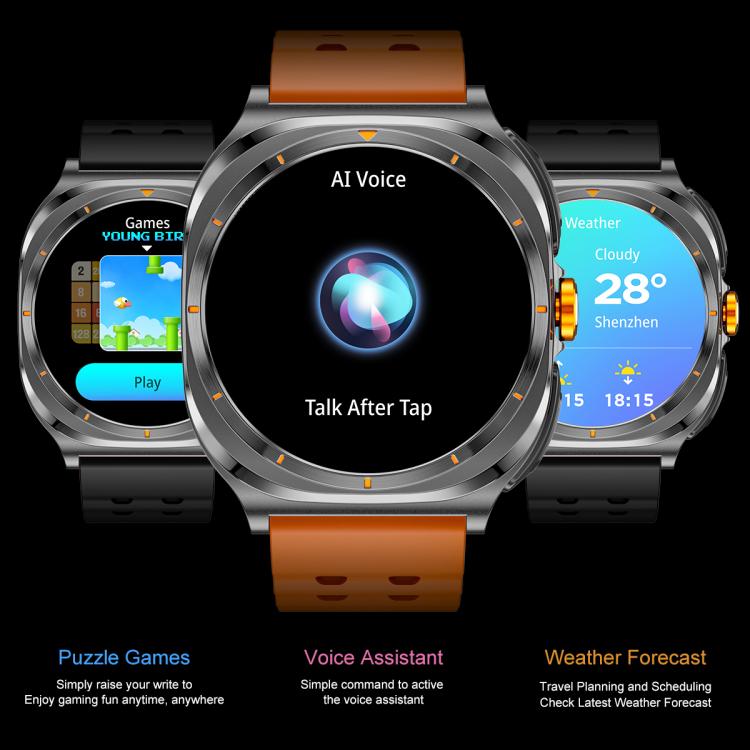 GT98 1.53 inch 2 in 1 Bluetooth Headphone IP67 Waterproof Smart Watch Supports Blood Oxygen Monitoring(Black Orange) - free shipping - PMC TechLife - Order now!