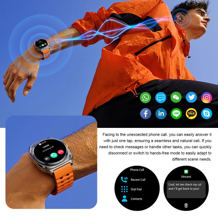 GT98 1.53 inch 2 in 1 Bluetooth Headphone IP67 Waterproof Smart Watch Supports Blood Oxygen Monitoring(Black) - free shipping - PMC TechLife - Order now!