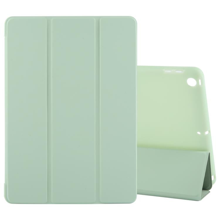 For iPad 10.2 2021 / 2020 / 2019 GEBEI 3-folding Holder Shockproof Flip Leather Tablet Case(Green) - free shipping - PMc TechLife - Order now!