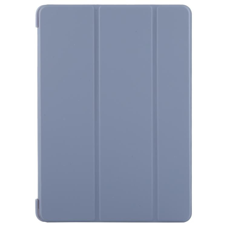 For iPad 10.2 2021 / 2020 / 2019 GEBEI 3-folding Holder Shockproof Flip Leather Tablet Case(Lavender Purple) - free shipping - PMc TechLife - Order now!